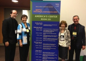 From left to right:  Mark, Maria, Judy & Ross