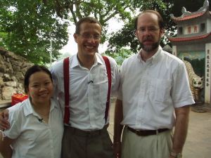 Near Hoan Kiem Lake on a hot and sultry July afternoon.  