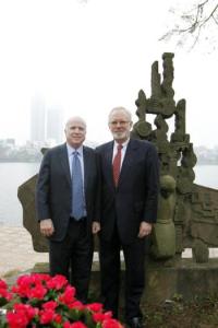 Ambassador David Shear with Senator John McCain US Embassy Vietnam: CODEL McCain – Jan 18-20, 2012