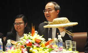 Nguyen Thien Nhan, Chair of the Vietnam Fatherland Front (Photo:  VietNamNet)