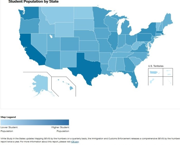 student population by state 12-17